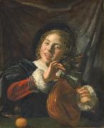 Frans Hals Boy with a Lute Germany oil painting artist
